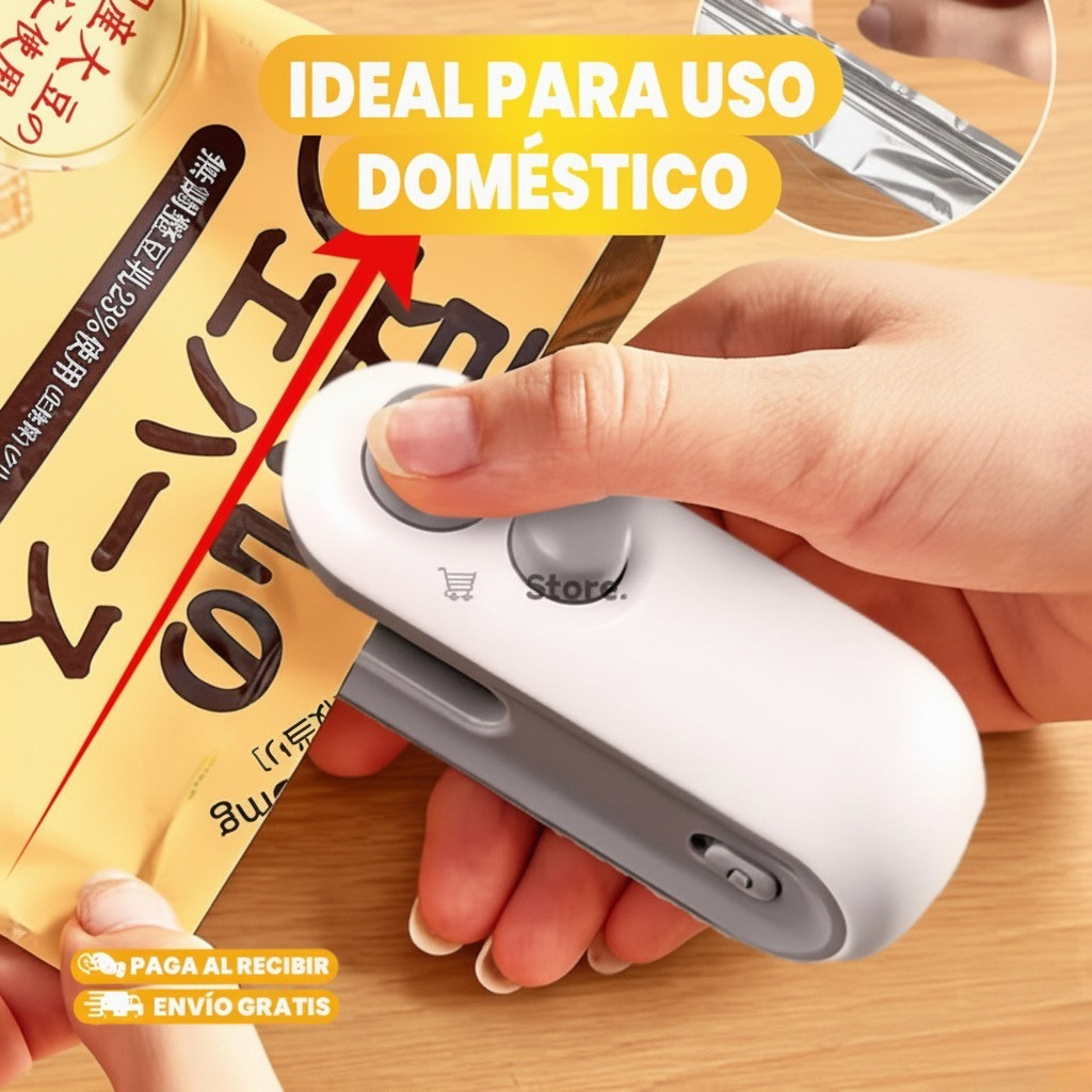 Mini Sellador de Bolsas