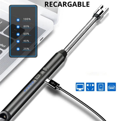 Encendedor Eléctrico Recargable Sin Gas 🔋