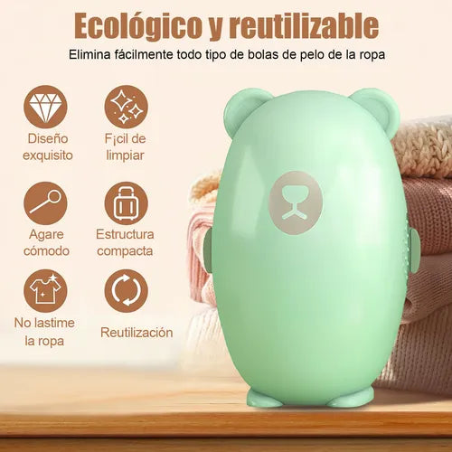 Rodillo Quita Pelusas de Pingüino