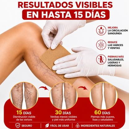 Pack 2X1 Parches Para Varices (12 Unid)