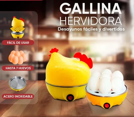 Clucky® – Gallina Hervidora de Huevos